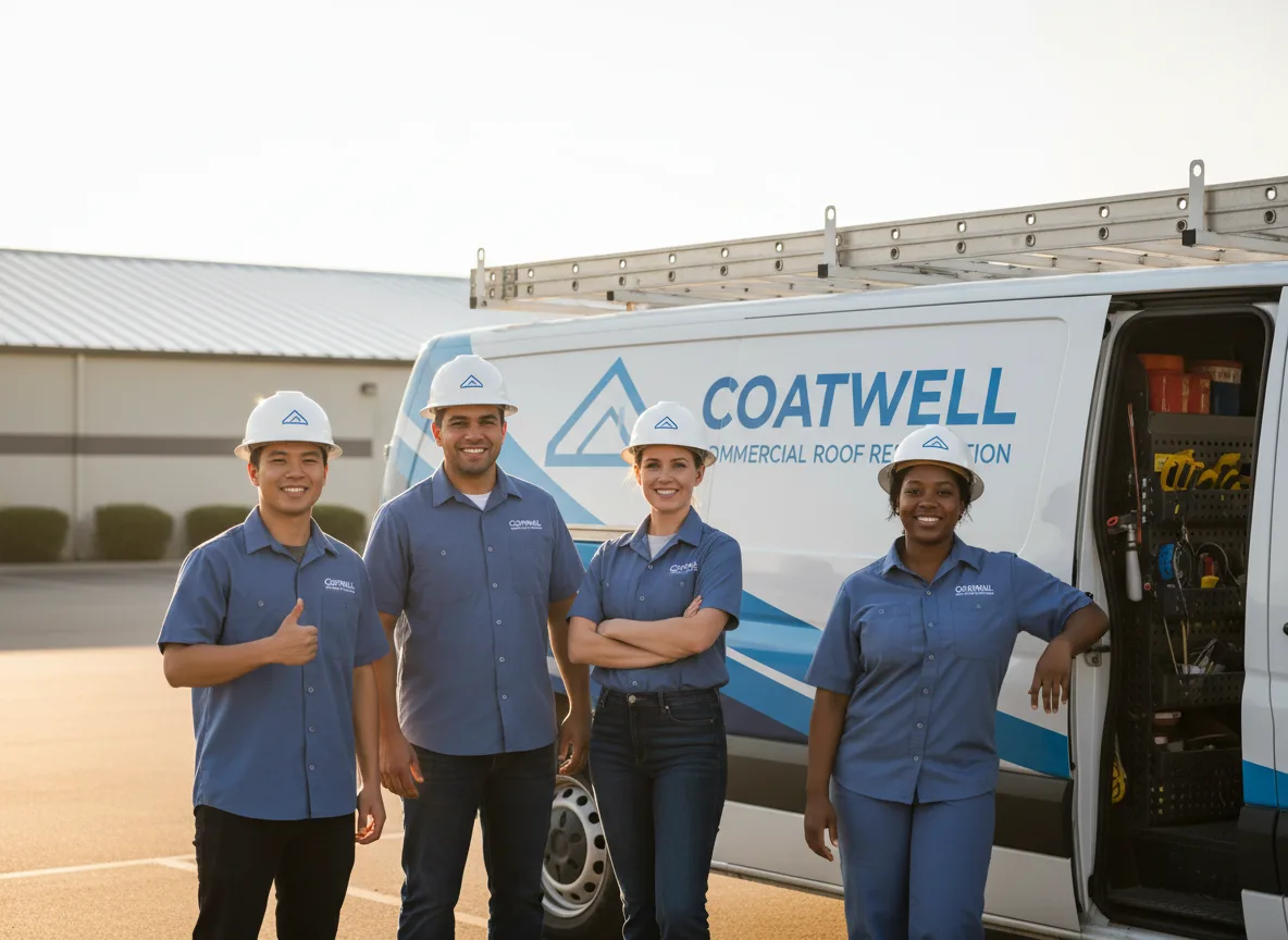 Commercial roof coating company in Saint Peter, MN